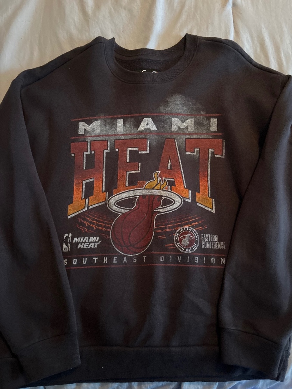 Hollister Miami Heat crewneck sweatshirt